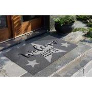 Bilbao Home - Deurmat - Droogloopmat – Grijs - 100% Kokosvezel / PVC R...