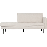 WOOOD Rodeo Daybed Right - Bouclé - Naturel - 85x203x86