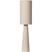 WOOOD Loft Vloerlamp - Metaal/Bouclé - Naturel - 130xØ30 cm