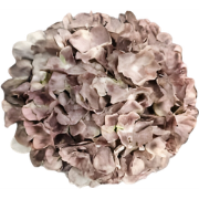 Kunst hortensia tak bruin 92 cm