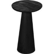 Lewis & Loft Bijzettafel Laci - FSC® - ø30 cm - Gezandstraald zwart