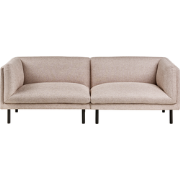 VORGOD - Driezitsbank - Lichtbruin - Polyester