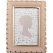 Clayre & Eef Fotolijst 10x15 cm Roze Kunststof