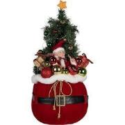 Clayre & Eef Kerstdecoratie met LED-verlichting Kerstboom Ø 30x70 cm R...