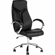 FORMULA - Bureaustoel - Zwart - Kunstleer
