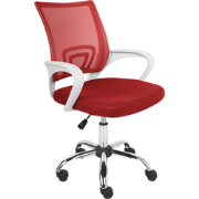 SOLID - Bureaustoel - Rood - Polyester