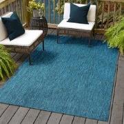 Solid Uni Buitenkleed - Weerbestendig - Effen Vloerkleed - Tuin Balkon...