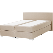 PRESIDENT  - Boxspringbed - Beige - 160 x 200 cm - Polyester