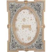 Clayre & Eef Fotolijst 10x15 cm Blauw Kunststof