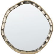 ANGKE - Wandspiegel - Goud  - Aluminium