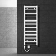 Badkamerradiator elektrisch met verwarmingselement 900W 500x1500 mm wi...
