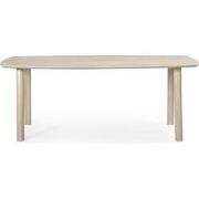 Eettafel Deens Ovaal 170cm - Naturel Mangohout - Leone