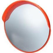 Verkeersspiegel rood, Ø 43 cm, met draaibare houder, vervaardigd van k...