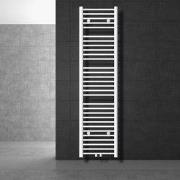 Badkamerradiator Sahara 400 x 1800 mm wit recht met middenaansluiting
