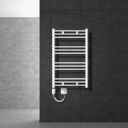 ECD Germany Badkamerverwarmer elektrisch met verwarmingsstang 300W - 6...