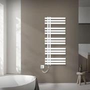 Designradiator "Iron M" met verwarmingselement 900W Wit 500 x 1200 mm