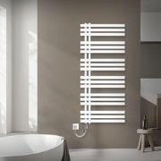 Designradiator "Iron M" met verwarmingselement 900W wit 600 x 1400 mm