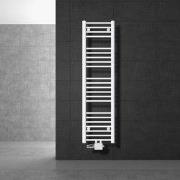 ECD Germany Badkamerradiator middenaansluiting 300 x 1400 mm wit recht...