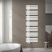 Badkamer radiator middenaansluiting 500x1600 mm wit met muuraansluitse...