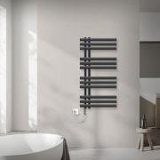 Badkamerradiator Elektrisch met verwarmingselement 300W 500x1000 mm An...