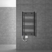 Elektrische badkamerkachel 500x800 mm Antraciet, gebogen, 300W