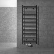 Badkamerradiator Sahara 600 x 1500 mm antraciet recht + middenaansluit...