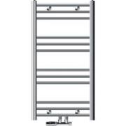 Badkamerradiator Sahara 500 x 800 mm chroom gebogen + middenaansluitin...