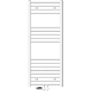 Badkamerradiator Sahara 500 x 1200 mm Wit gebogen met middenaansluitin...