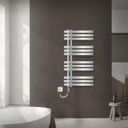 Badkamerradiator Elektrisch met verwarmingselement 300W 500x1000 mm Ch...