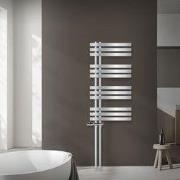 Badkamer radiator middenaansluiting 500x1000 mm chroom met onderaanslu...