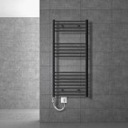 Badkamerradiator elektrisch met verwarmingselement 900W 600x1200 mm an...