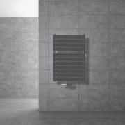 Badkamerradiator middenaansluiting 600x800 mm antraciet incl. universe...