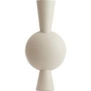 Vaas Kavandu - Wit - 37.5x22x81cm