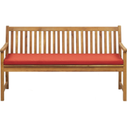 VIVARA  - Tuinbank - Donkerrood - 160 cm - FSCÂ® acaciahout