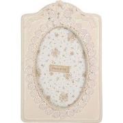 Clayre & Eef Fotolijst 10x15 cm Beige Kunststof