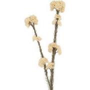 Clayre & Eef Kunstbloem 6x6x58 cm Wit Kunststof