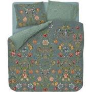 PiP Studio Botanico Verde Dekbedovertrek Blauw-Lits-jumeaux (240 x 200...