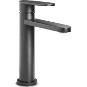 COLHUE - Enkele wastafelkraan - Zwart - 18 cm - Messing