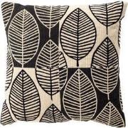 Dutch Decor DAKOTA - sierkussen 45x45 cm - bladmotief - gerecycled - R...