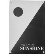 Garden Poster - PVC - You are my sunshine - 40x60 cm