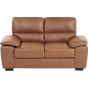 VOGAR - Tweezitsbank - Goudbruin - Kunstleer