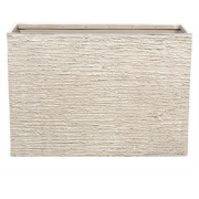EDESSA - Plantenbak - Lichtbeige - 80 cm - Stenenmix