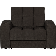WOOOD Second Date Fauteuil - Vintage - Antraciet
