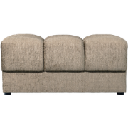 WOOOD Second Date Hocker - Structure Velvet - Wheatfield