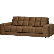 WOOOD Second Date 2-zits Bank - Structure Velvet - Brass