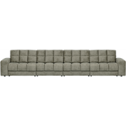 WOOOD Second Date 4-zits Bank - Structure Velvet - Frost