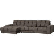 WOOOD Second Date Chaise Longue Links - Structure Velvet - Mountain