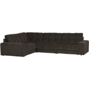 WOOOD Second Date Hoekbank Links - Vintage - Antraciet