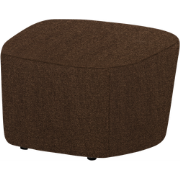 vtwonen Lofty Hocker - Polyester - Bruin - 41x62x48