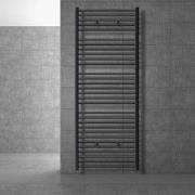 Badkamerradiator Sahara 750x1800 mm antraciet recht met zijaansluiting...